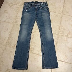 Women’s Silver Bootcut Jeans